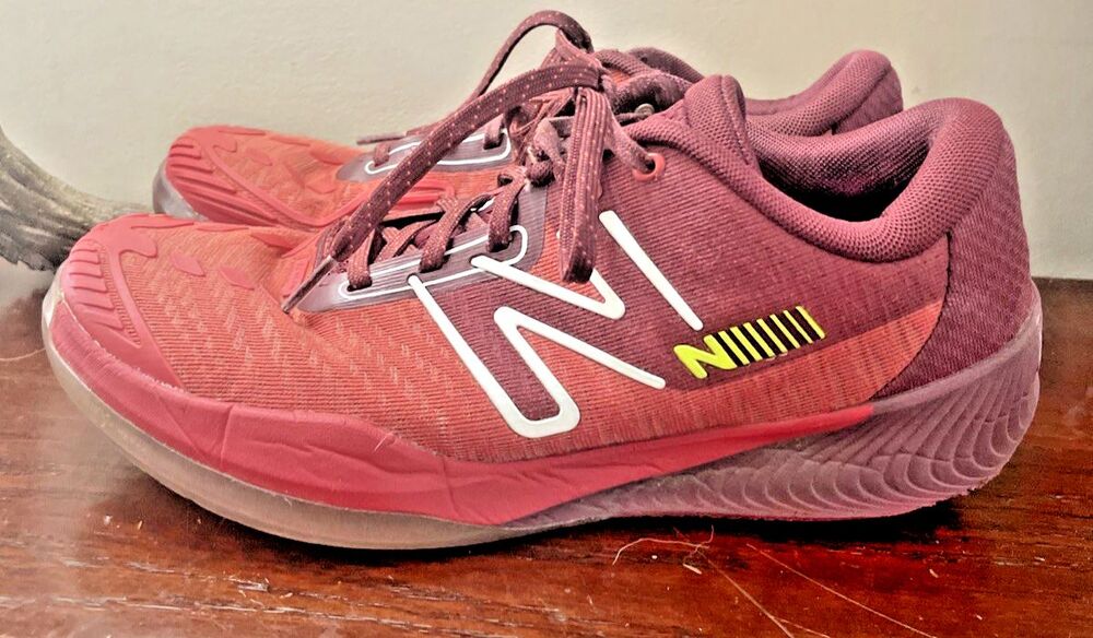 New Balance FuelCell 996v5 Women's Tennis Shoes Red Racket Sz8
